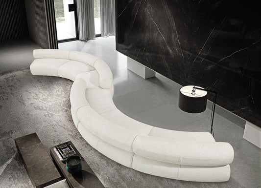 Bale Modular Sofa: Elegant Chenille Design for Ultimate Comfort & Stylish Living Room Relaxation