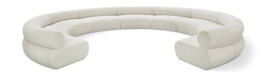 Bale Modular Sofa - Elegant Cream Chenille Design for Ultimate Comfort in Your Living Space