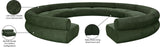 Bale Modular Sofa - Luxurious Cream Chenille Upholstery with Contemporary Design for Any Space