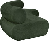 Bale Modular Sofa: Luxurious Cream Chenille Upholstery with Chic Cross-Hatched Design for Comfort