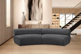 Bale Modular Sofa: Luxurious Cream Chenille Upholstery with Chic Cross-Hatched Design for Comfort