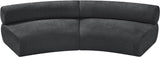 Bale Modular Sofa: Luxurious Cream Chenille Upholstery with Chic Cross-Hatched Design for Comfort