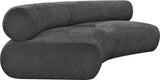 Bale Modular Sofa: Luxurious Cream Chenille Upholstery with Chic Cross-Hatched Design for Comfort