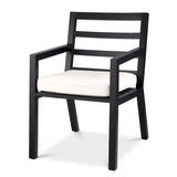 Outdoor Dining Chair Delta
Black finish | sunbrella canvas