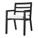 Outdoor Dining Chair Delta
Black finish | sunbrella canvas