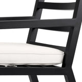 Outdoor Dining Chair Delta
Black finish | sunbrella canvas