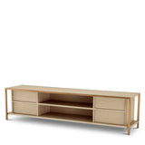 TV Cabinet Wilmot
Washed oak veneer | brushed brass finish