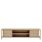 TV Cabinet Wilmot
Washed oak veneer | brushed brass finish