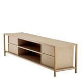 TV Cabinet Wilmot
Washed oak veneer | brushed brass finish