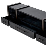 TV Cabinet Canova
Charcoal grey oak veneer | medium bronze finish