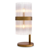 Table Lamp Carnero
Antique brass finish | clear glass