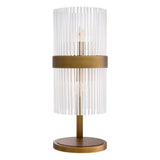 Table Lamp Carnero
Antique brass finish | clear glass
