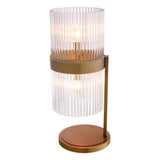 Table Lamp Carnero
Antique brass finish | clear glass