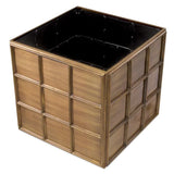 Planter Grid L
Vintage brass finish