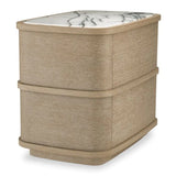 Nightstand Cabana
Washed oak veneer | bianco lilac marble