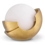 Table Lamp Cabo
Antique brass finish | white glass