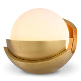 Table Lamp Cabo
Antique brass finish | white glass