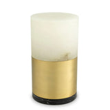 Table Lamp McLean ¿ 20 cm
Antique brass finish | alabaster | black marble