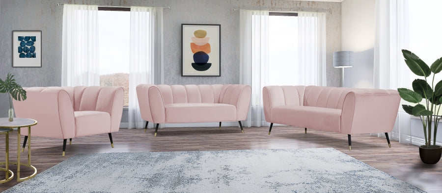 Beaumont Velvet Loveseat