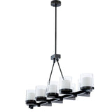 Chandelier Donovan
Bronze highlight finish | clear glass | including faux candle shades