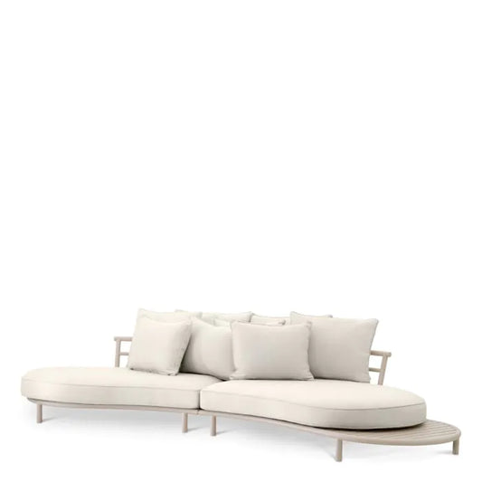 Outdoor Sofa Laguno
Sand finish | lewis off-white/grey