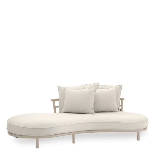 Outdoor Sofa Laguno right
Sand finish | lewis off-white/grey