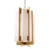 Chandelier Lugano
Antique brass finish | alabaster