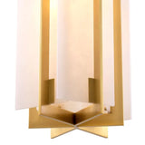 Chandelier Lugano
Antique brass finish | alabaster