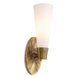 Wall Lamp Nolita Single
Vintage brass finish | white glass