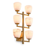 Wall Lamp Valerius
Antique brass finish | alabaster