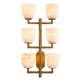 Wall Lamp Valerius
Antique brass finish | alabaster