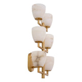 Wall Lamp Valerius
Antique brass finish | alabaster