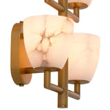 Wall Lamp Valerius
Antique brass finish | alabaster