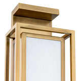 Wall Lamp Versus
Antique brass finish | including off-white shade