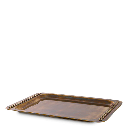 Tray Tamar L
Vintage brass finish