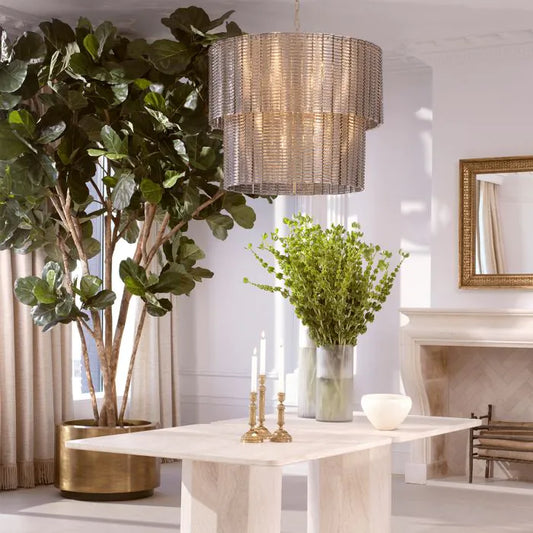 Planter Jasper round XS
Vintage brass finish | black base