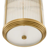 Pendant Rousseau L
Antique brass finish | clear glass