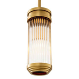 Pendant Rousseau S
Antique brass finish | clear glass
