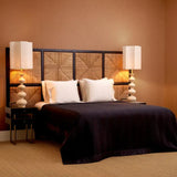 Nightstand Bedini
Brushed brass finish | brown oak veneer