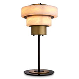 Table Lamp Zereno
Antique brass finish | alabaster