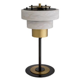 Table Lamp Zereno
Antique brass finish | alabaster