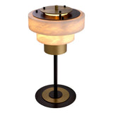 Table Lamp Zereno
Antique brass finish | alabaster