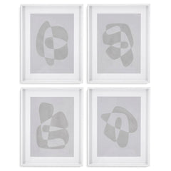 Print Soft shape set of 4