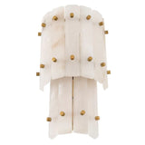 Wall Lamp Blason Double
Alabaster | antique brass finish