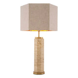 Table Lamp Newman
Travertine | antique brass finish