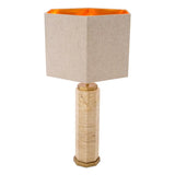 Table Lamp Newman
Travertine | antique brass finish