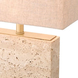 Table Lamp Newton S
Travertine | antique brass finish