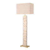 Floor Lamp Newton
Travertine | antique brass finish