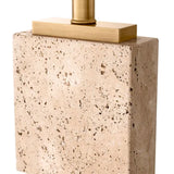 Floor Lamp Newton
Travertine | antique brass finish