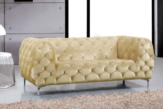 Mercer Velvet Loveseat